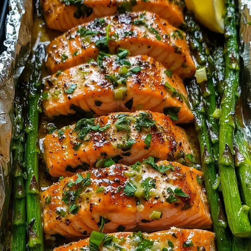 Oven or Grill: Flaky Salmon & Asparagus Foil Packs for Any Night